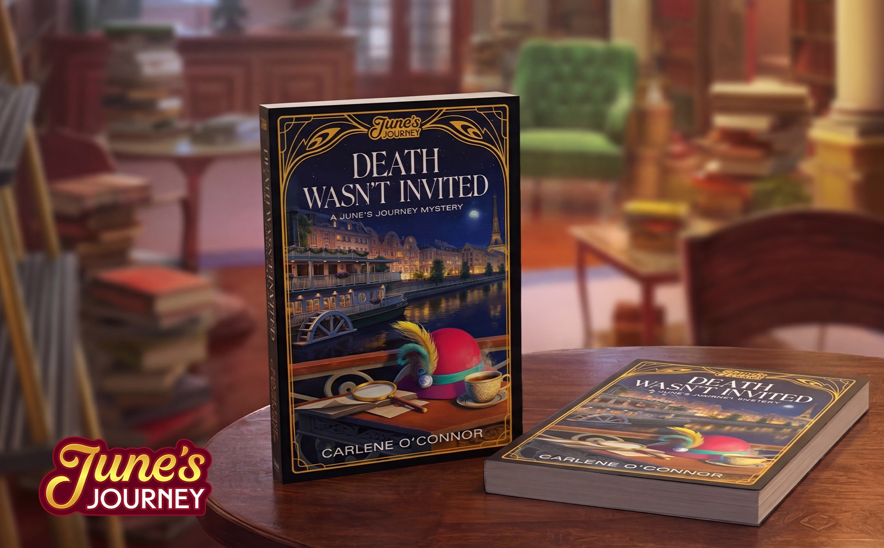 June's Journey Novel - Death Wasn't Invited